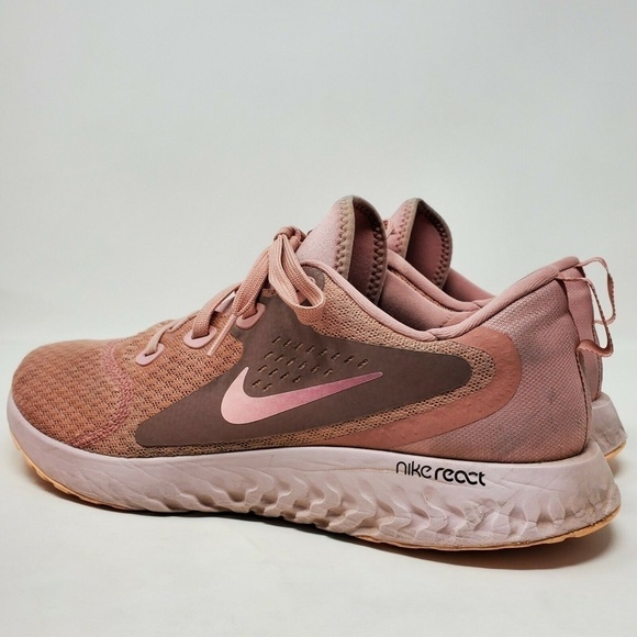Nike Women's Legend React Running Shoes Pink 11 - Picture 7 of 11